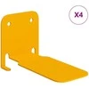 Plūduriuojanti lentyna 4 pcs Garučių geltona 6 x 10,8 x 6,6 cm