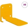 Plūduriuojanti lentyna 8 pcs Garučių geltona 6 x 10,8 x 6,6 cm