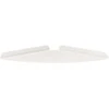 Plūduriuojanti lentyna su lentyna 2 pcs Baltas 30 x 30 x 2 cm