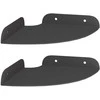 Plūduriuojanti lentyna su lentyna 2 pcs Juodas 15 x 15 x 2 cm