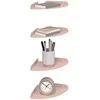 Plūduriuojanti lentyna su lentyna 4 pcs Rožinė 18 x 18 x 2 cm