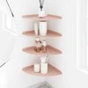 Plūduriuojanti lentyna su lentyna 4 pcs Rožinė 30 x 30 x 2 cm