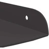 Kampinė Plūduriuojanti Lentyna 4 vnt. Juodas 15 x 15 x 2 cm