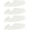 Plūduriuojanti lentyna su lentyna 4 pcs Baltas 15 x 15 x 2 cm