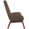 Fotelis Poilsio kėdė, taupe spalvos, audinys