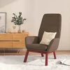 Fotelis Poilsio kėdė, taupe spalvos, audinys