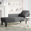 Poilsio sofa su pagalvės tamsiai pilkos spalvos velveto audinys