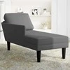 Poilsio sofa su pagalvės tamsiai pilkos spalvos velveto audinys