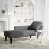 Poilsio sofa su pagalvės tamsiai pilkos spalvos velveto audinys