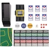 Pokerio žetonų rinkinys, 600vnt., 11,5g