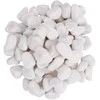 Poliruoti akmenukai, baltos spalvos, 25kg, 2–5cm