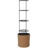 Pomidorų augintojas Naturo ECO Ø 39 x 139 cm WPC