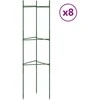 Pomidorų narvai, 8vnt., 116 cm Plienas ir PP