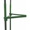 Pomidorų narvas su augalų maišeliu, 2vnt., 116cm, plienas ir PP