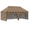 Pop-up Gazebo su 4 Šoninėmis Sienelėmis 3 x 6 m Miško maskuotė