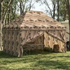 Pop-up Gazebo su 4 Šoninėmis Sienelėmis 3 x 4 m Miško maskuotė