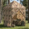 Pop-up Gazebo su 4 Šoninėmis Sienelėmis 2 x 2 m Miško maskuotė