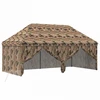Pop-up Gazebo su 4 Šoninėmis Sienelėmis 3 x 6 m Miško maskuotė