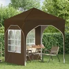 Pop-up šventinis palapinė 192 x 192 x 245 cm Taupe