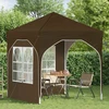 Pop-up šventinis palapinė 192 x 192 x 245 cm Taupe