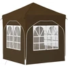 Pop-up šventinis palapinė 192 x 192 x 245 cm Taupe