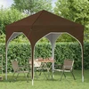 Pop-up šventinis palapinė 194 x 194 x 245 cm Taupe