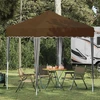 Pop-up šventinis palapinė 195 x 195 x 245 cm Taupe