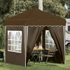 Pop-up šventinis palapinė 195 x 195 x 245 cm Taupe