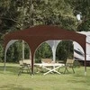 Pop-up šventinis palapinė 290 x 290 x 245 cm Ruda