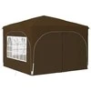 Pop-up šventinis palapinė 290 x 290 x 245 cm Taupe