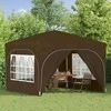 Pop-up šventinis palapinė 290 x 290 x 245 cm Taupe