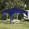 Pop-up šventinis palapinė 290 x 290 x 245 cm Mėlyna
