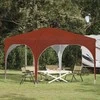 Pop-up šventinis palapinė 290 x 290 x 245 cm Terakotos