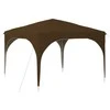 Pop-up šventinis palapinė 290 x 290 x 245 cm Taupe