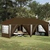 Pop-up šventinis palapinė 575 x 288 x 245 cm Taupe