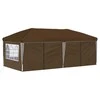 Pop-up šventinis palapinė 575 x 288 x 245 cm Taupe