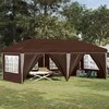 Pop-up šventinis palapinė 575 x 288 x 245 cm Ruda