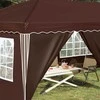 Pop-up šventinis palapinė 575 x 288 x 245 cm Ruda