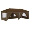 Pop-up šventinis palapinė 575 x 288 x 245 cm Taupe