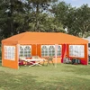 Pop-up šventinis palapinė 574 x 289 x 245 cm Oranžinė