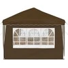 Pop-up šventinis palapinė 575 x 289 x 245 cm Taupe