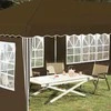 Pop-up šventinis palapinė 575 x 289 x 245 cm Taupe