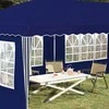 Pop-up šventinis palapinė 575 x 289 x 245 cm Mėlyna