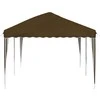 Pop-up šventinis palapinė 575 x 290 x 245 cm Taupe
