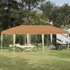 Pop-up šventinis palapinė 575 x 290 x 245 cm Smėlio