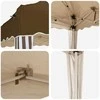 Pop-up šventinis palapinė 575 x 290 x 245 cm Taupe