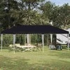 Pop-up šventinis palapinė 575 x 290 x 245 cm Antracitas
