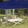 Pop-up šventinis palapinė 575 x 290 x 245 cm Mėlyna