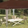 Pop-up šventinis palapinė 575 x 290 x 245 cm Ruda