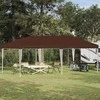 Pop-up šventinis palapinė 575 x 290 x 245 cm Ruda